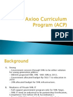 Contoh Axioo Curriculum Program Khusus SMK IT