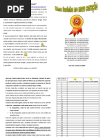 Panfleto Uma luzinha no meu coração