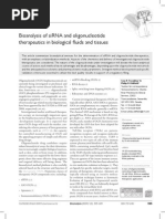 Download Bioanalysis of siRNA and oligonucleotide therapeutics in biological fluids and tissues by Pixelate SN17277047 doc pdf