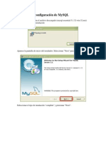 Instalación y configuración de MySQL