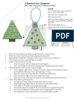 Whimsical Tree Ornament Project Sheet PDF