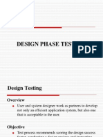FALLSEM2013 14 CP0600 06 Sep 2013 RM01 2 Design Phase Testing