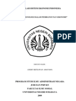 Download Makalah Sistem Ekonomi Indonesia by Ristinikov SN17279945 doc pdf