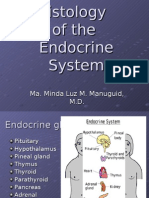 Histology of The Endocrine System: Ma. Minda Luz M. Manuguid, M.D