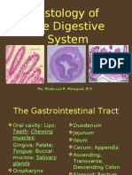 Histology of The Digestive System: Ma. Minda Luz M. Manuguid, M.D