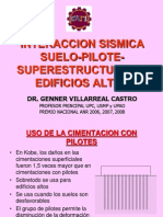 Interaccion Sismica Suelo-Pilote-Superestructura en Edificios Altos