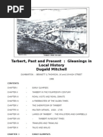 Download Tarbert - Past and Present - Gleanings in Local History - Dugald Mitchell - 1886 by Kintyre On Record SN17282151 doc pdf