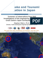 United Efforts by The Tohoku Japan Mahin Earthquake and Tsunami Mitigation