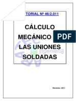 Calculo de Soldadura