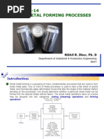 Sheet Metal Forming Processes