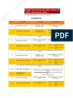 AIits Schedule 2013-2014