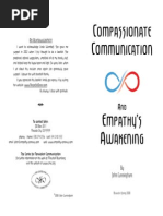 Compassionate Communication and Empathy's Awakening Booklet - Nonviolent Communication