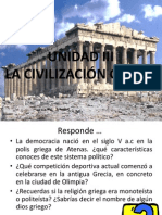 Unidad 3 La Civilizacion Griega