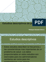 Estudios Descriptivos de Prevalencia 1