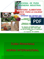 Normatividad Sanitaria Alimentaria en El Peru Cap II Marco Para La Calidad Total 03 Ago 13[1]