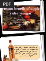 Download Health Benefit of Apple Cider Vinegar by Dinam0 SN17288067 doc pdf