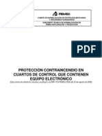 NRF-019-PEMEX-2011PROTECCIÓN CONTRAINCENDIO EN CUARTOS DE CONTROL QUE CONTIENEN EQUIPO ELECTRÓNICO