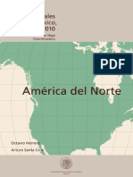 HISTORIA DE LAS RELACIONES INTERNACIONALES DE MÉXICO, 1821-2010. America Del Norte