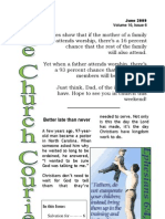 The Church Courier, June 2009