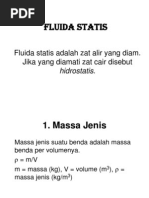 Presentasi Fluida Statis