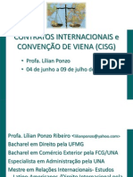 CURSO DE CONTRATOS INTERNACIONAIS e CONVENÇÃO DE VIENA (CISG