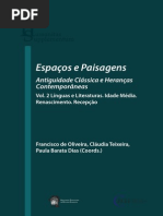 Espaços e Paisagens - Antiguidade Clássica e Heranças Contemporâneas - Vol. 2 - Línguas e Literaturas - Idade Média. Renascimento. Recepção