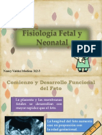 Fisiología Fetal y Neonatal