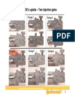 C170 DOE's Update - Two Injection Gates: Group 1 Group 3 Group 2