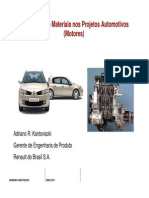 (Apostila - Renault) Engenharia de Materiais Nos Projetos Automotivos