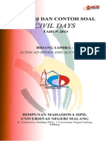 KISI-KISI AutoCAD SPEED COMPETITION PDF