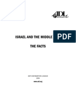 Israel & the Middle East the Facts, Advocacy Guide Facts 2006