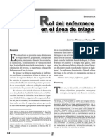 Rol Del Enfermero en El Triage