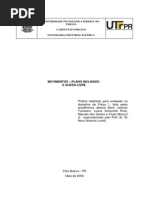 Plano Inclinado e Queda Livre