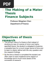 Download The Making of a Mater Thesis by Muzammilshah SN17293931 doc pdf