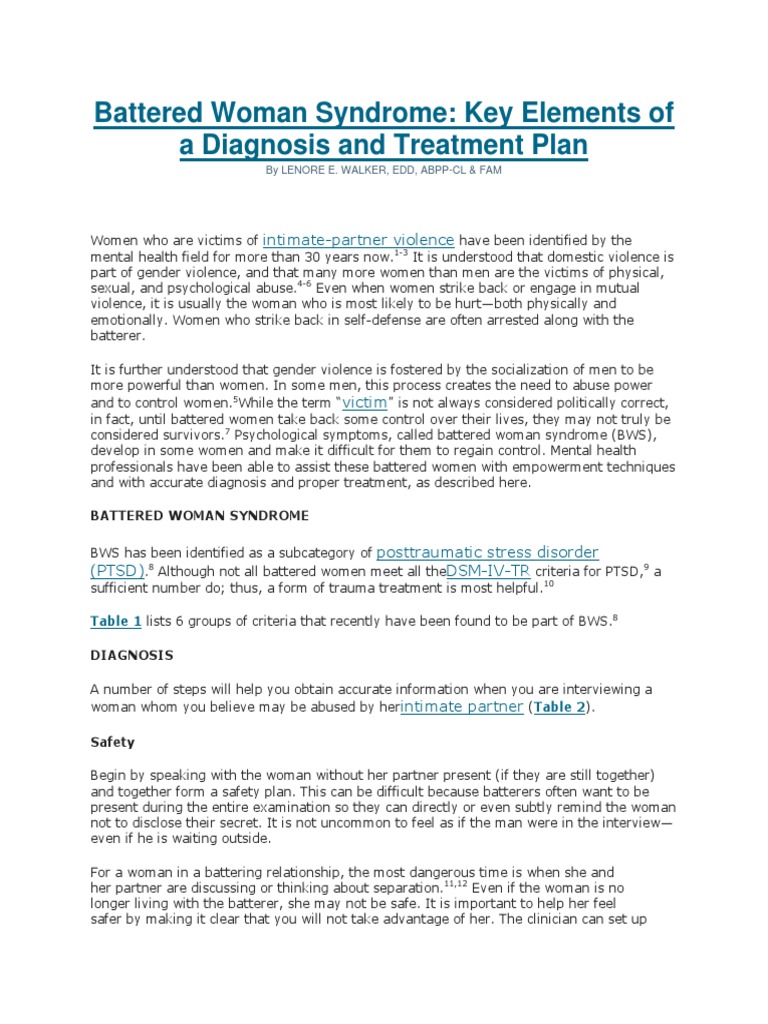 Battered woman essays picture