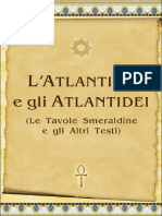 Atlantide e gli Atlantidei. Le Tavole Smeraldine e gli Altri Testi (Italian edition)