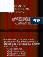 Transtornos Del Metabolismo de Las Lipoproteinas