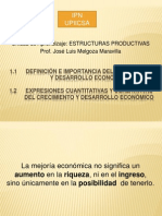 Crecimiento y Desarrollo Económico