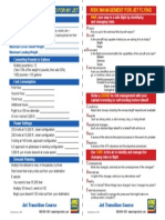 Jet Transition Cockpit Card
