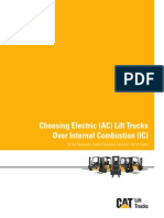 Operating Cost Estimation Material For Forklifts