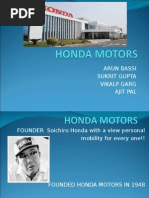 Honda Final Ppt to Show