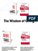 The Wisdom of Giving