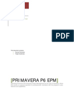 Operating Primavera P6 EPM - Abdel Eljaroshi