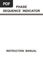 Phase Sequence Indicator