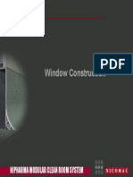 Cleanroom Windows Window Schematics