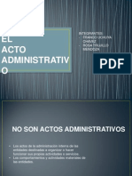 Acto Administrativo