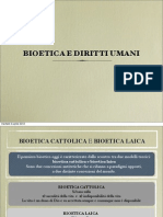 Bioetica e Diritti Umani