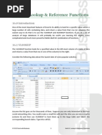 Unit - 16 - Lookup and Reference Function