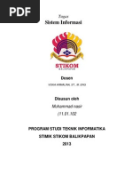 Download Sistem Informasi by Muhammad Nasir SN172993030 doc pdf