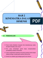 Kinematika 1 Dimensi